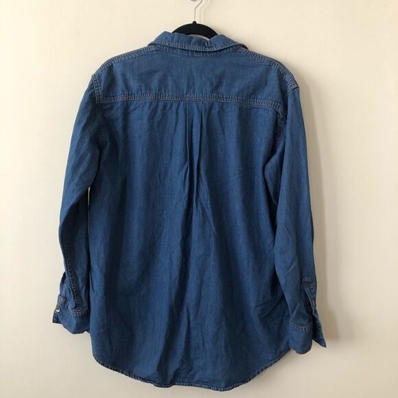 NWT-FREE People Denim “Seventies” Top - Picture 3 of 6